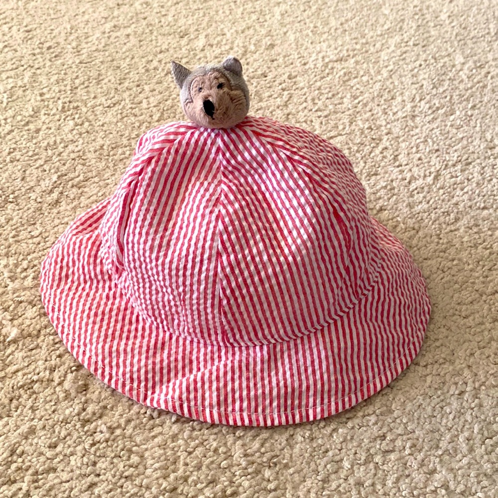 Wolf baby/toddler hat
